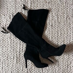 Dolce Vita Black Over the Knee Boots